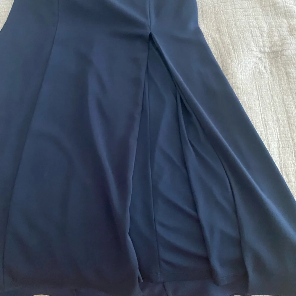 Ralph Lauren Navy Gown (prom, wedding, mother of the bride/groom) - Picture 4 of 7